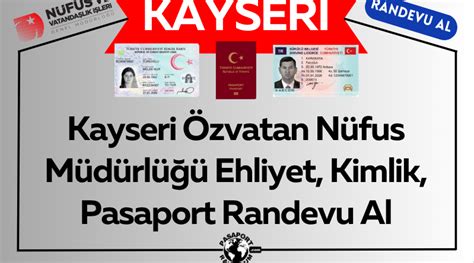 Kayseri pasaport randevu